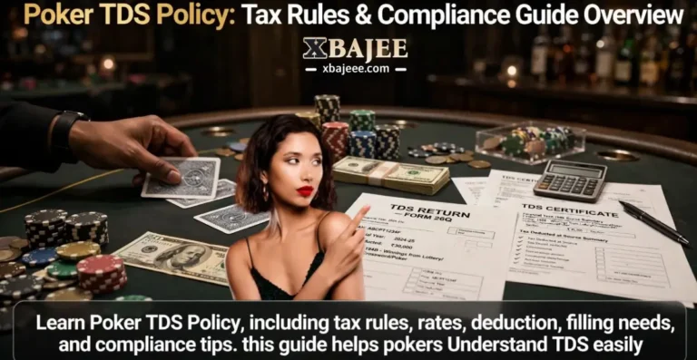 XBajeeVIP Poker TDS Policy