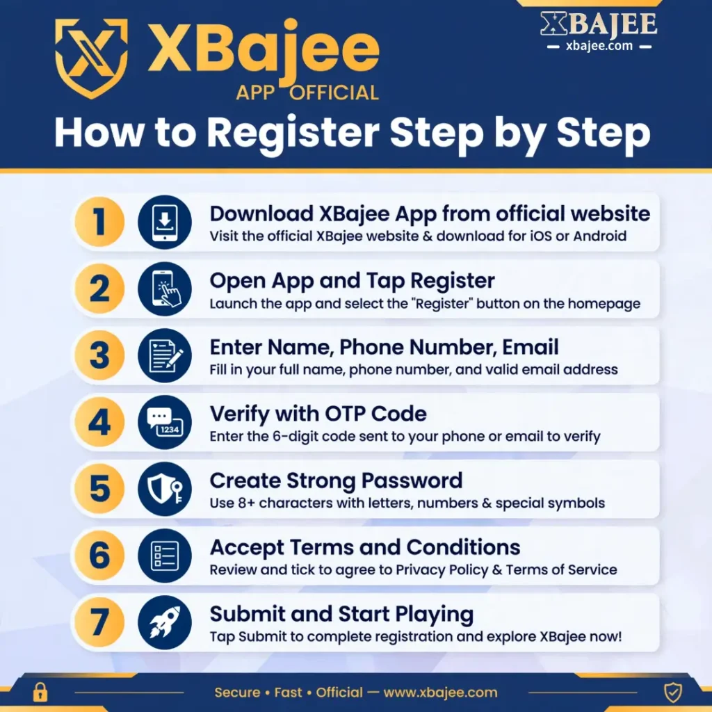 XBajee Registration